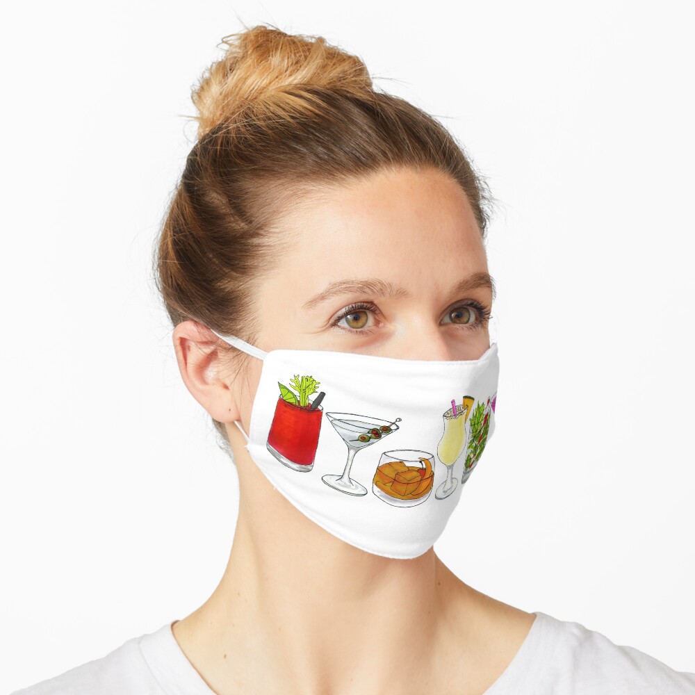 Classic cocktail collection Mask