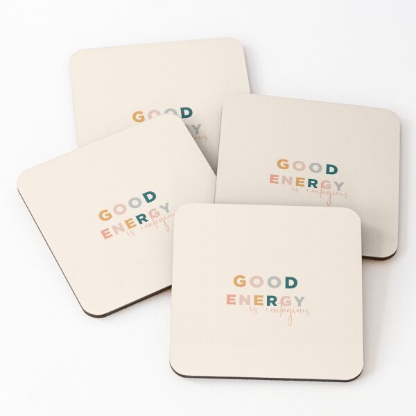 Item preview, "Good Energy is contagious" Quote designed and sold by anabpcarvalho.