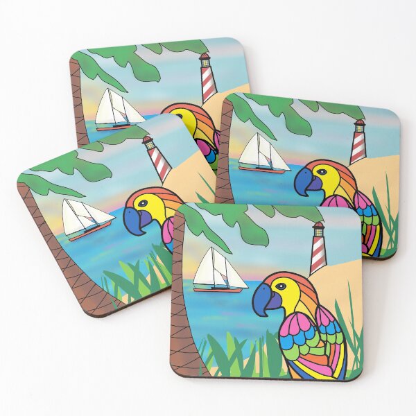 Item preview, Parrot Cove - Right Shirt designed and sold by DilloStudios.