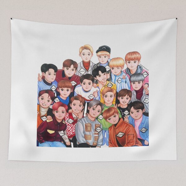 Item preview, Kpop NeocultureTechnology Poster designed and sold by PeachyPencil.