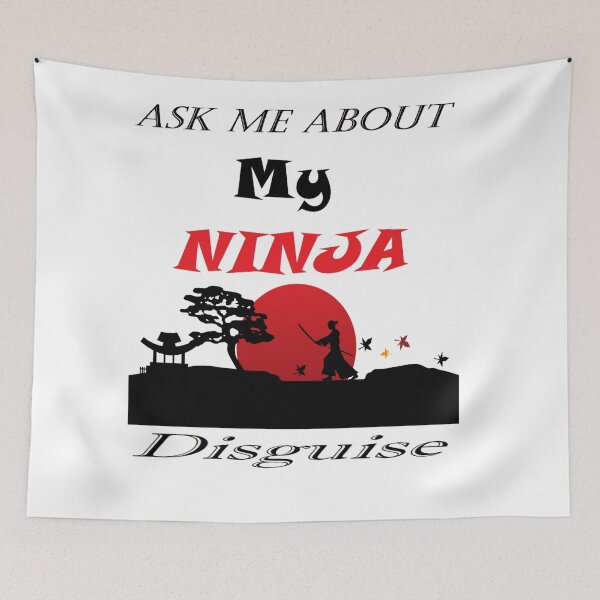 Item preview, Ninja Disguise designed and sold by MCTS SHOP.