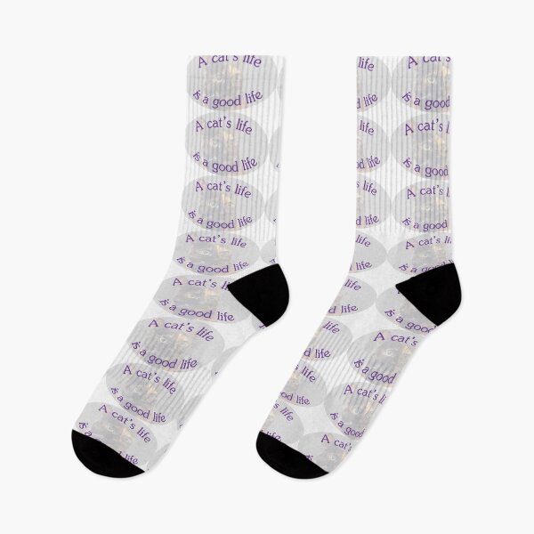 Item preview, A cat's life is a good life designed and sold by WanderingBark.
