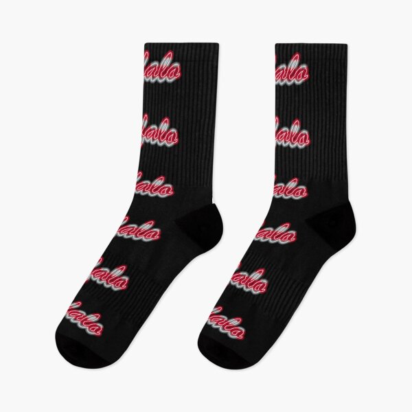 Item preview, Hockey Fan of Buffalo Retro Red and Silver in Neon designed and sold by gkillerb.