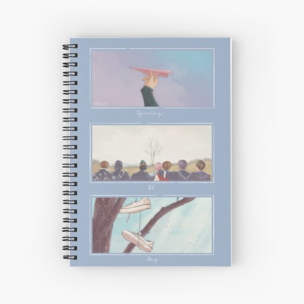 BTS | Spring day Spiral Notebook