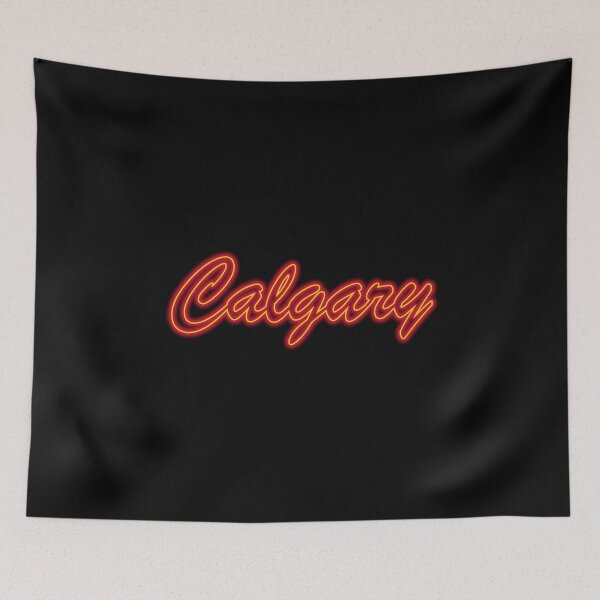 Item preview, Hockey Fan of Calgary Fire in Neon designed and sold by gkillerb.