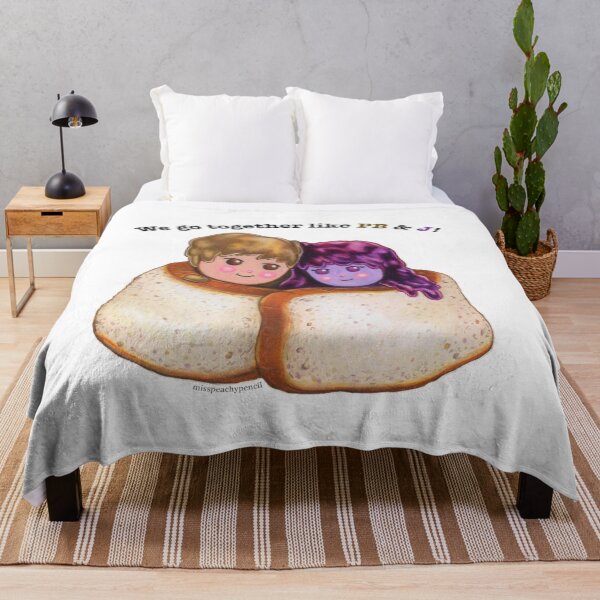 Item preview, Cute Peanut Butter and Jelly Couple designed and sold by PeachyPencil.