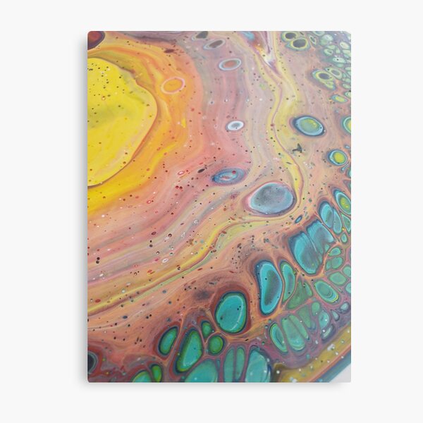 Peach Metal Print