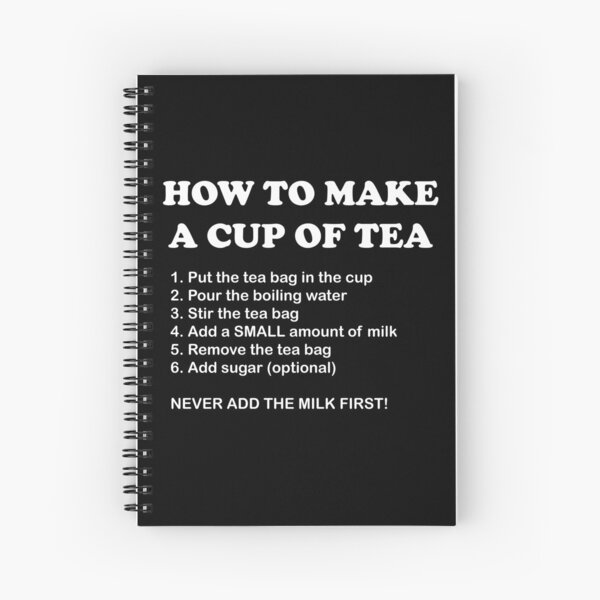 Item preview, How To Make A Cup Of Tea designed and sold by artpirate.