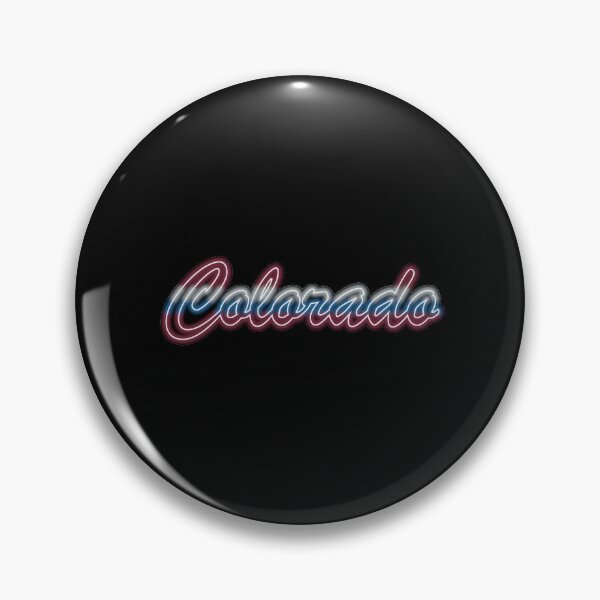 Item preview, Hockey Fan of Colorado Red Silver and Blue in Neon designed and sold by gkillerb.