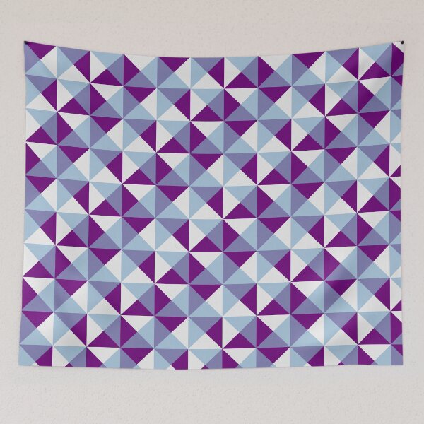 Item preview, Abstract Geometric Pattern in purple tones designed and sold by pignpix.