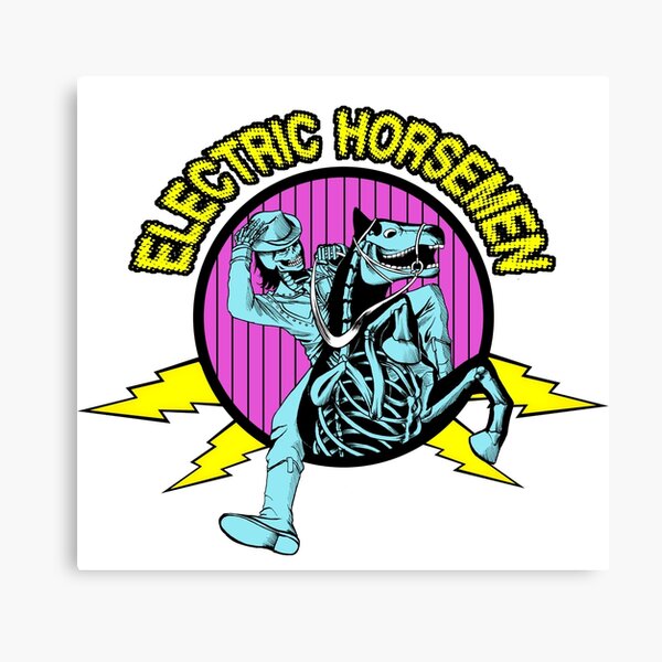 Electric Horsemen Alternate Logo 2015 Canvas Print