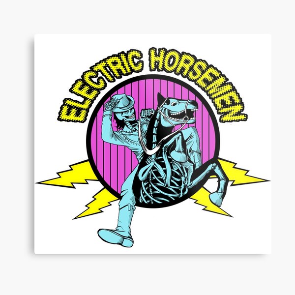 Electric Horsemen Alternate Logo 2015 Metal Print