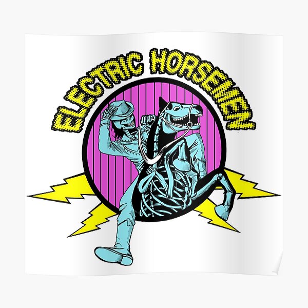 Electric Horsemen Alternate Logo 2015 Poster