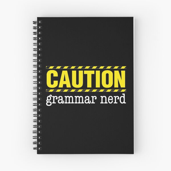 Item preview, CAUTION: Grammar Nerd designed and sold by rexraygun.