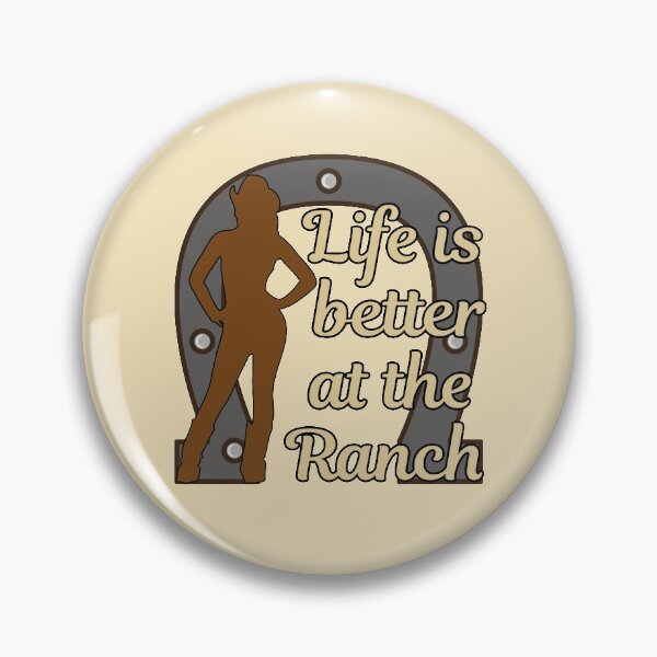 Item preview, Life is Better at the Ranch designed and sold by Epic Love Designs.