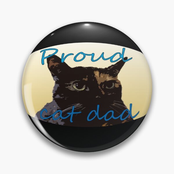 Item preview, Proud Cat Dad designed and sold by WanderingBark.