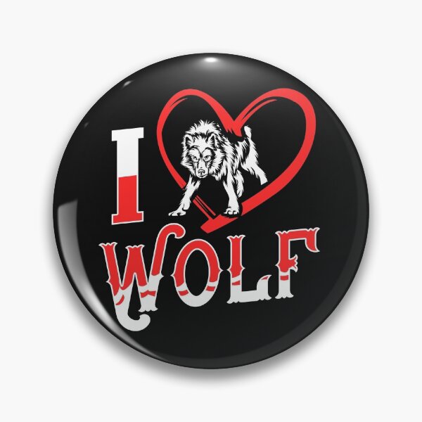 Item preview, Wolf | I love wolf designed and sold by WearthisTee009.