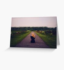 Reluctancy Greeting Card
