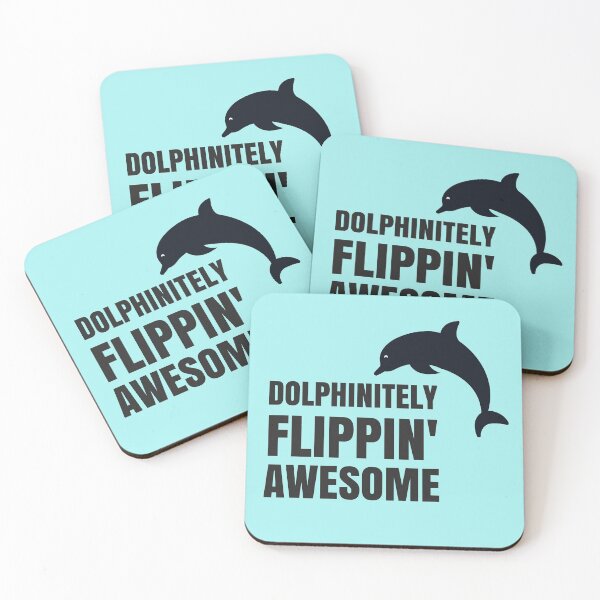 Item preview, Funny Dolphin Pun Design for Ocean Lovers designed and sold by Hopscotch Shop Designs.