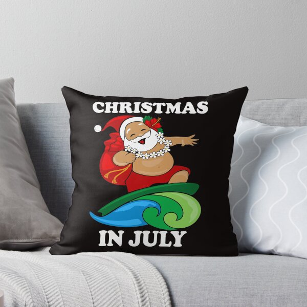 Item preview, Hawaiian Aloha Holiday Beach Party - Funny Santa Claus Surfing Christmas In July designed and sold by pcreations.