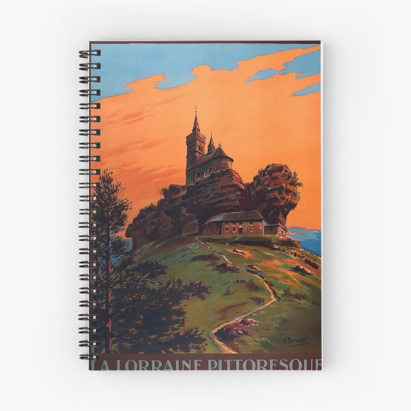 Item preview, Lorraine Pittoresque vintage travel poster designed and sold by stickart-marek.