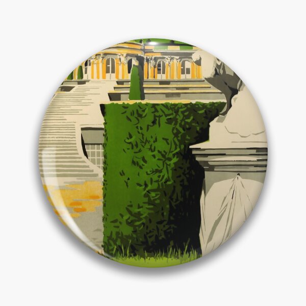 Item preview, Sanssouci vintage travel poster designed and sold by stickart-marek.