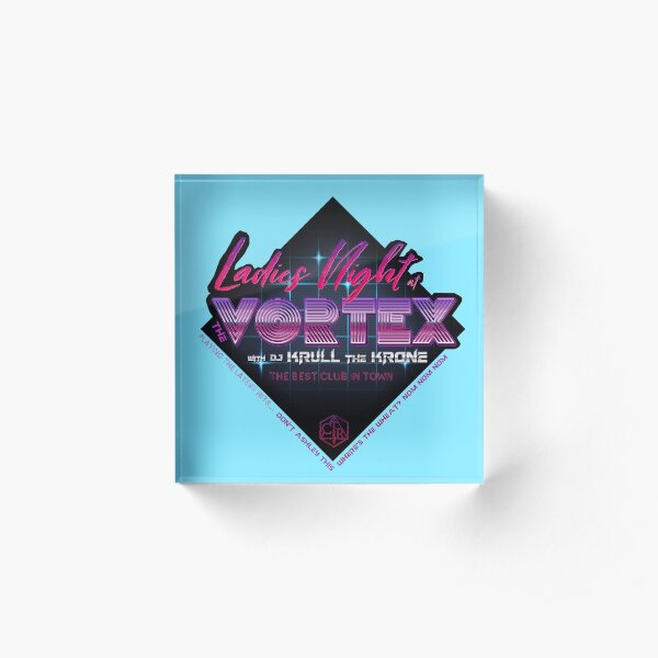 Ladies Night at the Vortex Acrylic Block