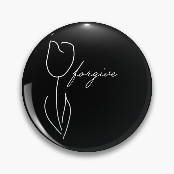 Item preview, Sign of Forgiveness (black background) designed and sold by whoopdeeboo.
