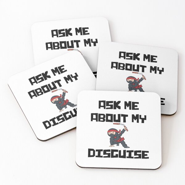 Item preview, ask me about my ninja disguise designed and sold by Skeptikon.