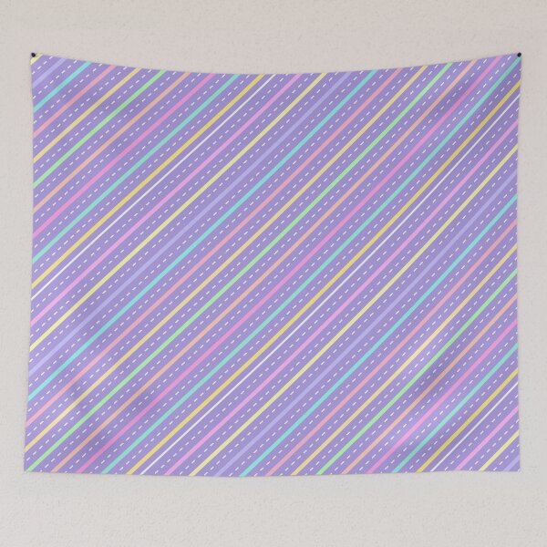 Item preview, Diagonal stripes cute purple pastel background designed and sold by TheSimpleMan.