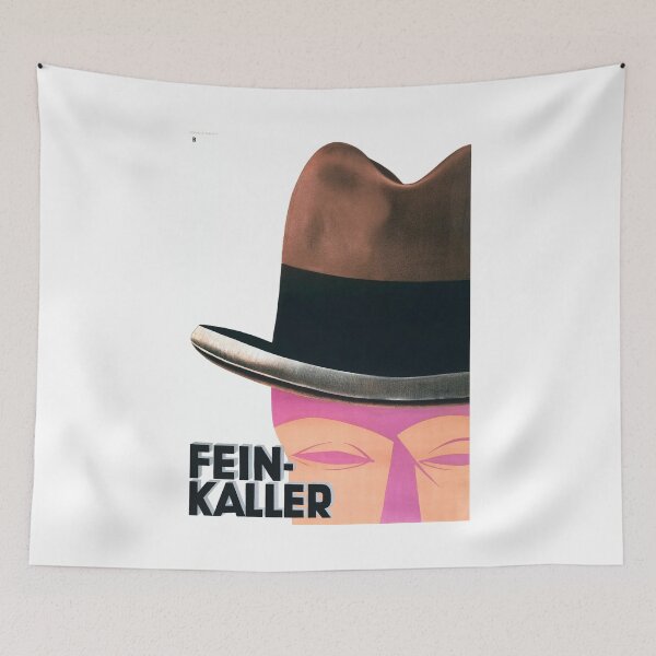 Item preview, 1930 Fein Kaller Milliner Swiss Advertising Poster designed and sold by retrographics.