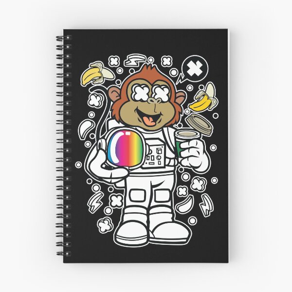 Item preview, Monkey Astronaut in space designed and sold by Nickelparis.