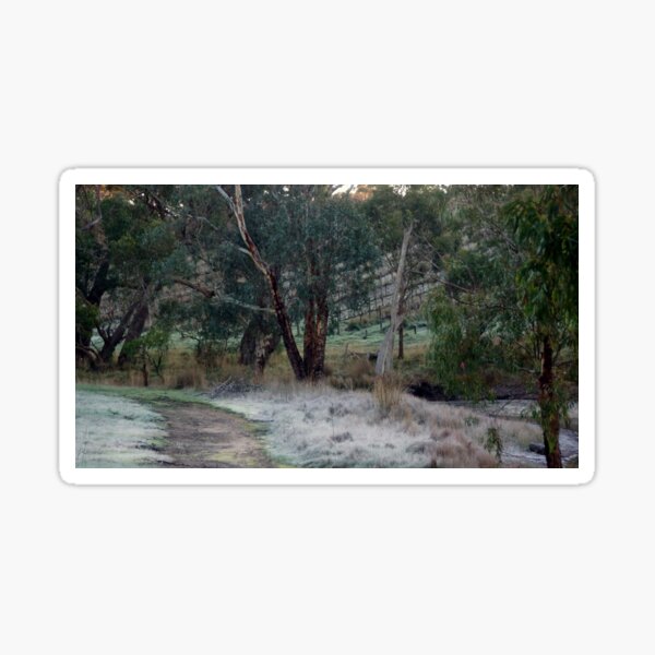 Item preview, Frosty Morning - Adelaide Hills - Fleurieu Peninsula by South Australian artist Avril Thomas designed and sold by MagpieSprings.