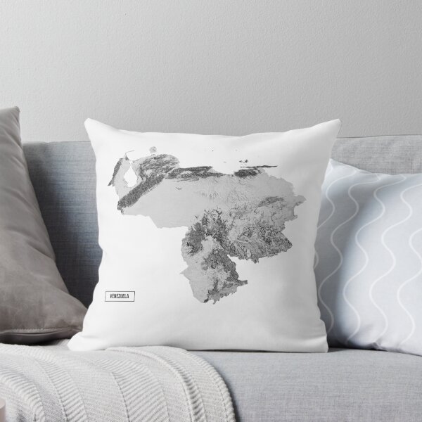 Item preview, Relief Map of Venezuela designed and sold by ThinkAboutMaps.
