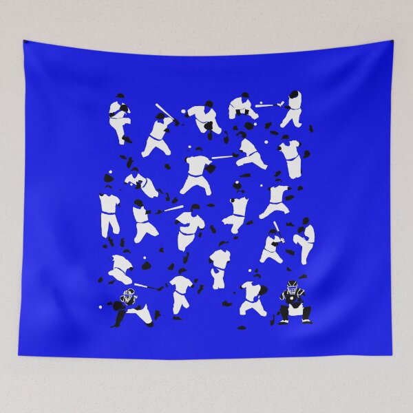 Item preview, Baseball Characters Blue designed and sold by teeman Nunez.
