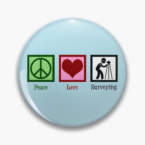 Item preview, Peace Love Surveying designed and sold by Epic Love Designs.