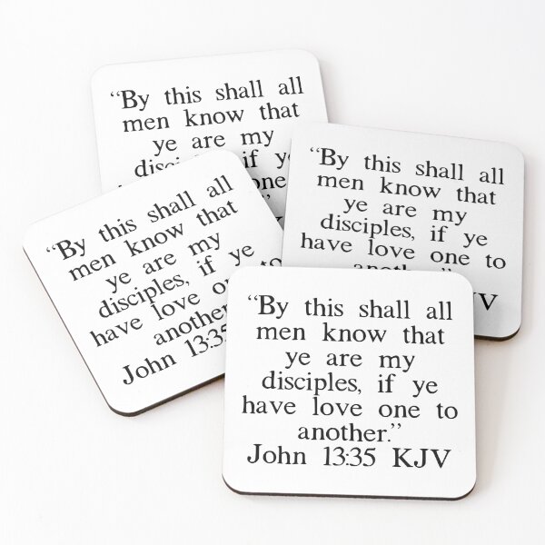 Item preview, John 13:35 KJV designed and sold by IBMClothing.