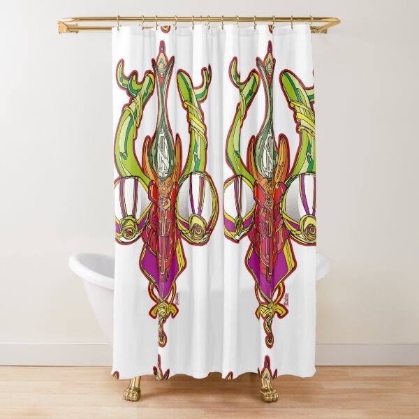 Diablada 5 Shower Curtain