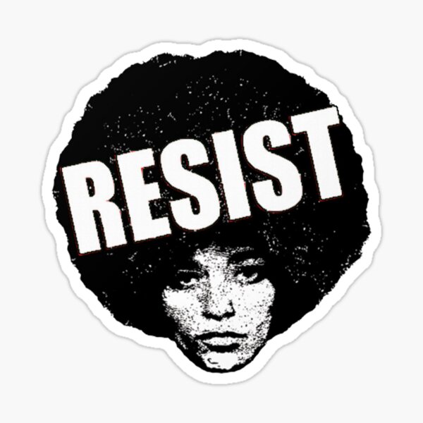 Angela Yvonne Davis – Black Power Sticker