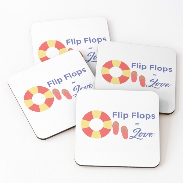 Item preview, Flipflop - Love Colorful Summer Theme Design designed and sold by sinceanna.