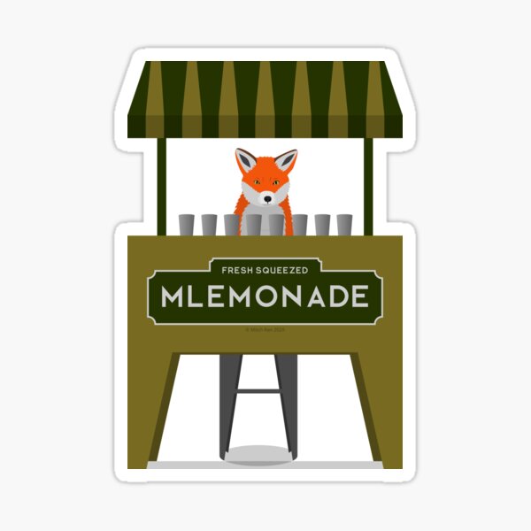 Mlemonade Stand Sticker