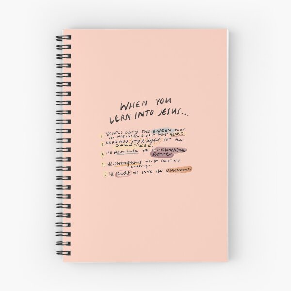 Item preview, When You Lean Into Jesus... | Christian Inspirational Faith | Illustration Calligraphy designed and sold by seaniemendoza.