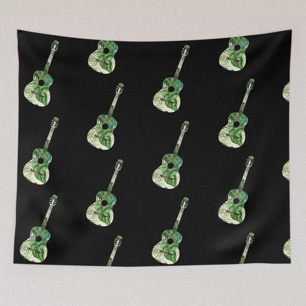 Item preview, Ukelele Tropical Flower Floral Hawaiian aloha Graphic designs Cute Gift Ideas designed and sold by Akmloza.
