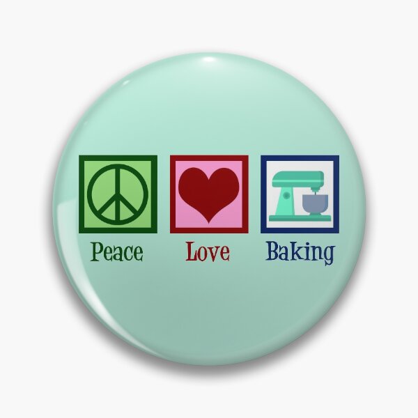 Item preview, Peace Love Baking designed and sold by Epic Love Designs.