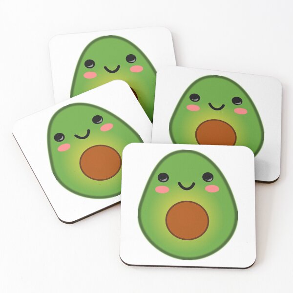 Item preview, Cute avocado with smiley face designed and sold by Robyn18.