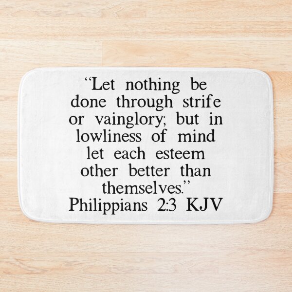 Item preview, Philippians 2:3 KJV designed and sold by IBMClothing.