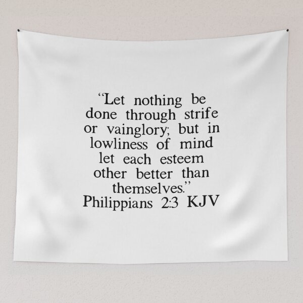 Item preview, Philippians 2:3 KJV designed and sold by IBMClothing.