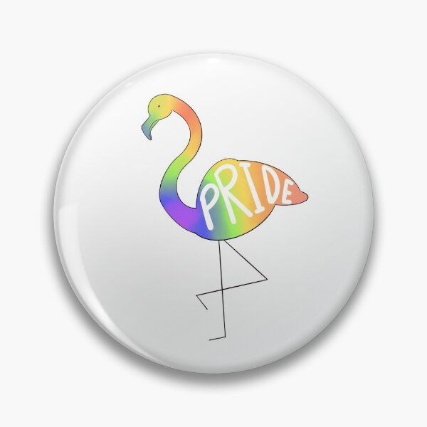 Item preview, Pastel Rainbow Pride Flamingo  designed and sold by EunByeol.