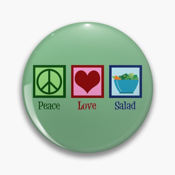 Item preview, Peace Love Salads designed and sold by Epic Love Designs.