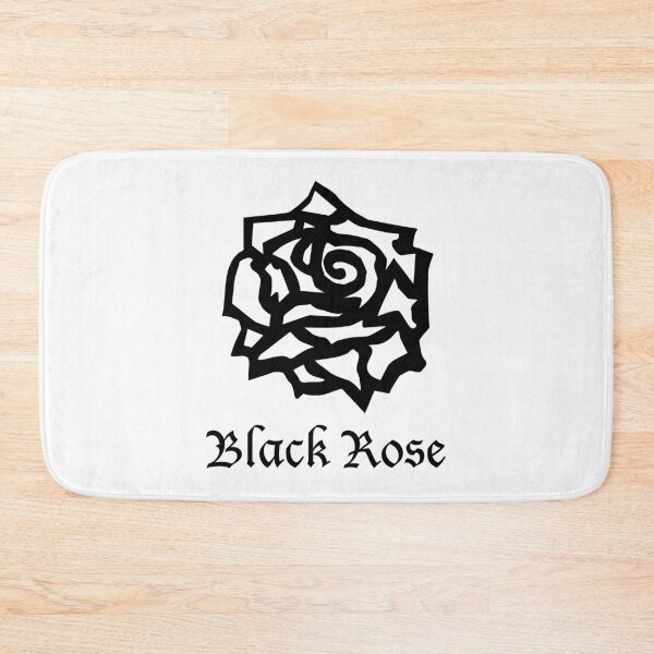 Artikelvorschau, Schwarze Kontur von Rose entworfen und verkauft von clounewcomb.